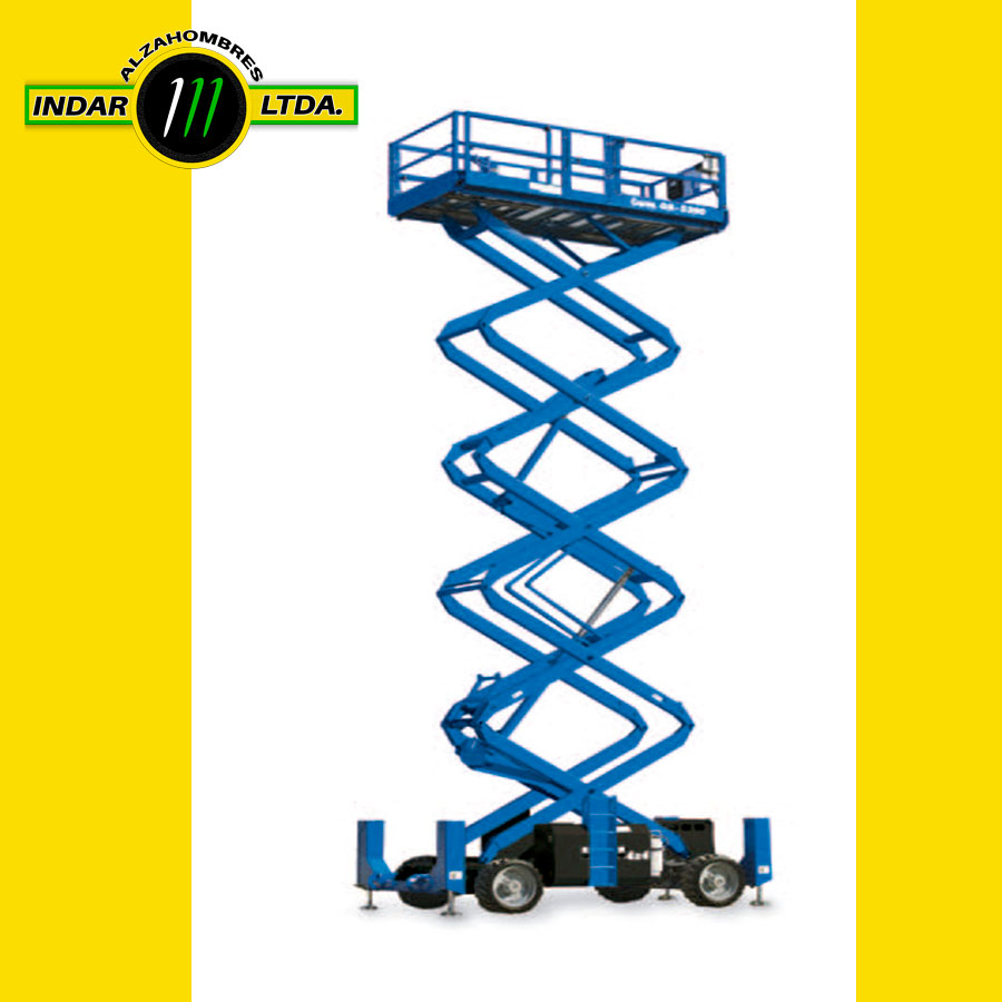 PLATAFORMA DE TIJERA DIESEL Genie GS 4390 RT 4x4 14.75mt